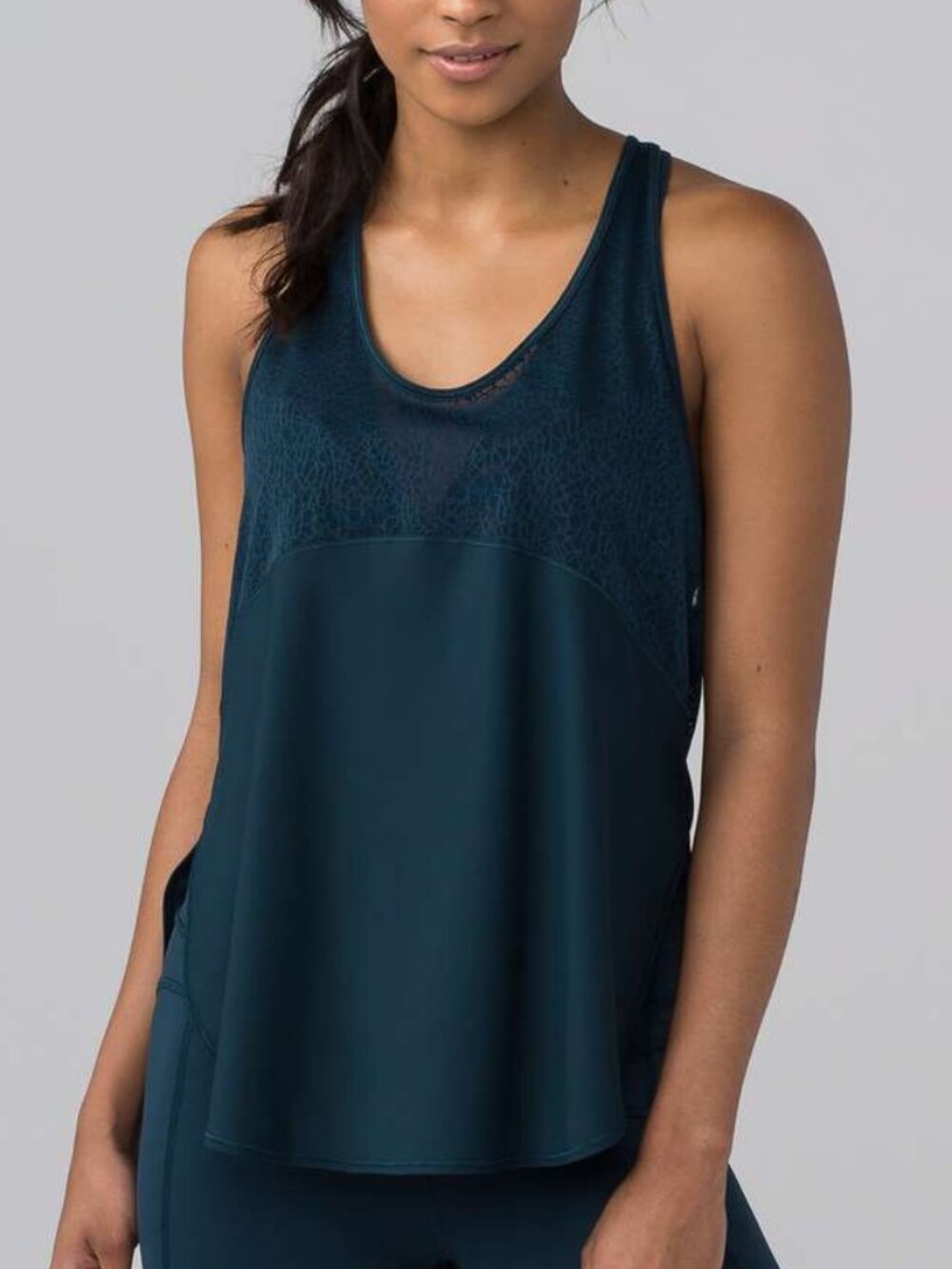 lululemon Twist & Train tank in jaded